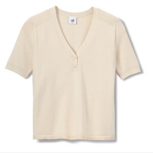 CAbi Campus Pullover Size Large, Cream